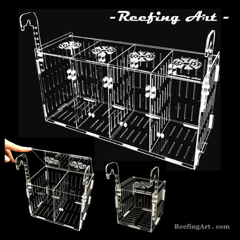 Regular Suction Cups / Hanger Acrylic Acclimation Box